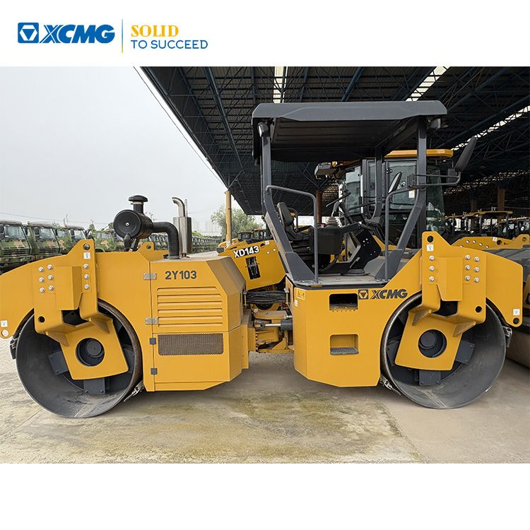 XCMG Official 10ton Second Hand 2Y103 Double Drum Vibratory Road Roller Price for Sale